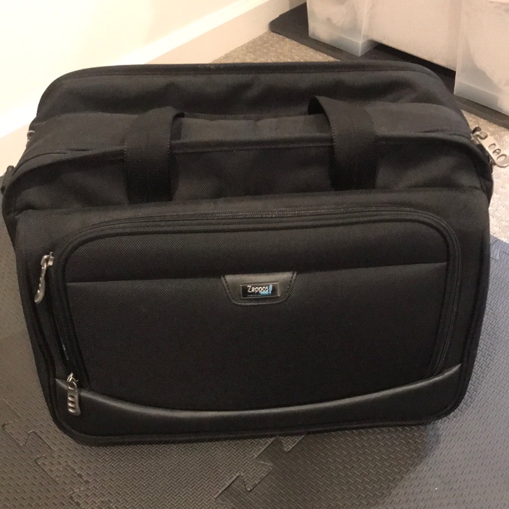 HUGE! Briefcase/carryon Zappos!